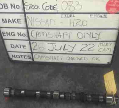 Nissan H20 Camshaft Stock Code 083
