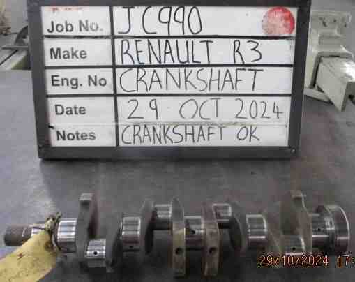 Renault R3 Crank Stock Code JC990