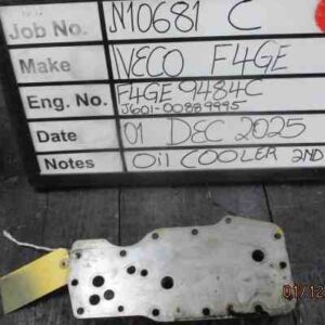 Iveco 4FGE Used Oil Cooler Stock Code N10681C