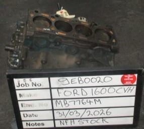Ford XR3 1.6 CVH Used Sub Assy Stock Code GEB0020
