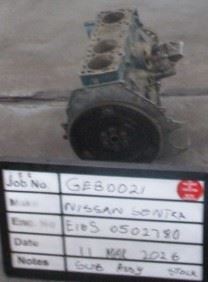 Nissan Sentra E16S Used Sub Assy Stock Code GEB0021