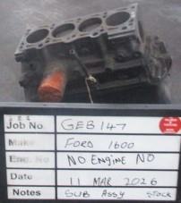 Ford 1600 CVH Used SUB To Be Rebuild Stock Code GEB147