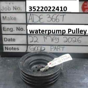 ADE 366T Fan Pulley Stock Code 3522022410