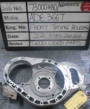 ADE 366T Front Timing Housing Stock Code 78000480 - Engine Shop