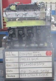 Ford 2.2 Reconditioned Closed Unit Stock Code N11393