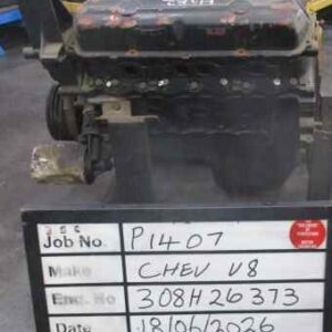 Chev V8 Used Engine With Heads To be Reconed Stock Code P1407