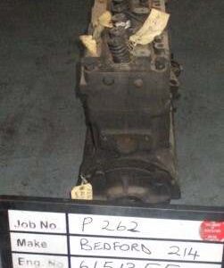 Bedford 214 Used Block & Head To Be Reconed Stock Code P262