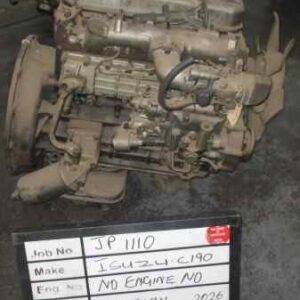 Isuzu C190 Used Engine To Be Reconed Stock Code JP1110